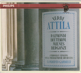 Verdi / Lamberto Gardelli: Attila 2CD Box (Käyt)