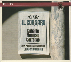 Verdi / Caballé / Norman / Carreras /Gardelli: Il Corsaro 2CD Box Käyt