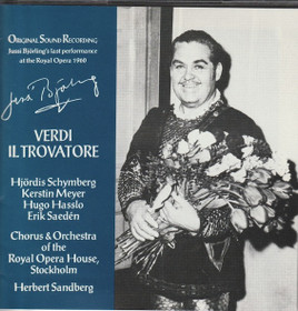 Verdi / Jussi Björling / Schymberg / Sandberg: Il Trovatore 2CD (Käyt)