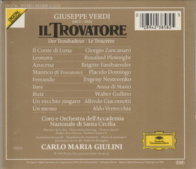 Verdi /Placido Domingo /Carlo Maria Giulini: Il Trovatore 2CD Box Käyt