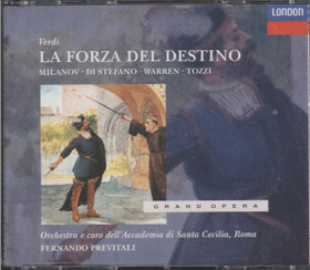 Giuseppe Verdi / Fernando Previtali: La Forza Del Destino 3CD (Käyt)