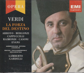 Verdi / Arroyo / Bergonzi / Gardelli: La Forza Del Destino 3CD (Käyt)