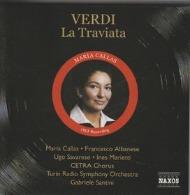 Verdi / Callas / Albanese / Savarese / Santini: La Traviata 2CD (Käyt)