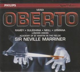 Verdi / Ramey / Guleghina /Sir Neville Marriner: Oberto 2CD Box (Käyt)