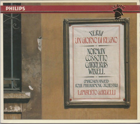 Verdi / Norman / Carreras /Gardelli: Un Giorno Di Regno 2CD Box (Käyt)