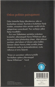 Anne Holt: Vereen kirjoitettu K3+ (Käyt)