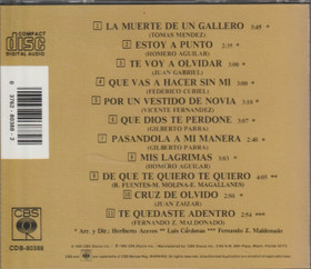Vicente Fernandez: La Muerte De Un Gallero CD (Käyt)
