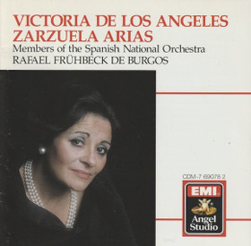 Victoria De Los Angeles: Zarzuela Arias CD (Käyt)