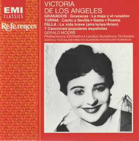 Victoria De Los Angeles: 7 Canciones Populares Españolas CD (Käyt)