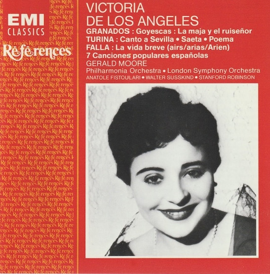Victoria De Los Angeles: 7 Canciones Populares Españolas CD (Käyt)