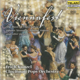 Erich Kunzel / Cincinnati Pops Orchestra: Viennafest CD (Käyt)