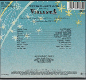 Korngold: Violanta CD Box (Käyt)