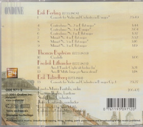 Ferling / Tulindberg / Lithander: The Classical Age in Finland CD Käyt