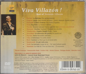 Rolando Villazon: Viva Villazon CD+DVD (Käyt)