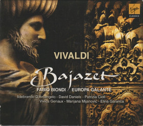 Vivaldi / Fabio Biondi: Bajazet 2CD+DVD (Käyt)