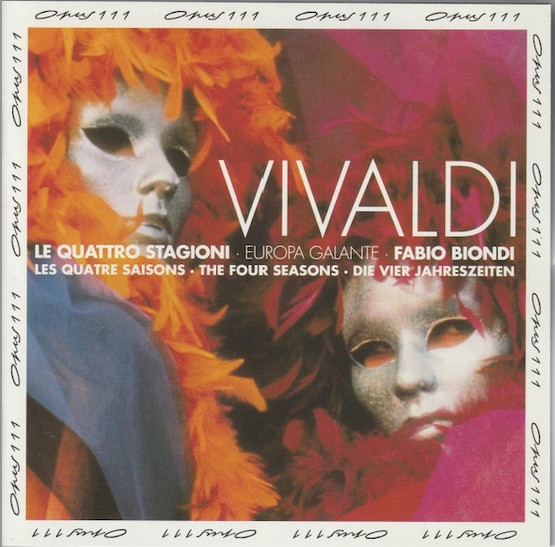 Vivaldi / Europa Galante / Fabio Biondi: Le Quattro Stagioni CD (Käyt)