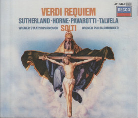Verdi / Sutherland / Pavarotti / Talvela / Solti: Requiem 2CD (Käyt)
