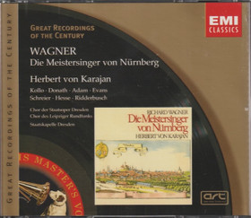 Richard Wagner / Karajan: Die Meistersinger Von Nürnberg 4CD Box Käyt