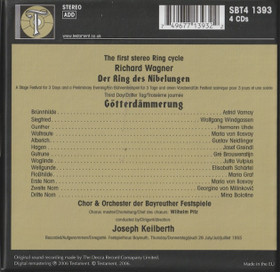 Richard Wagner: Götterdämmerung 4CD Box (Käyt)
