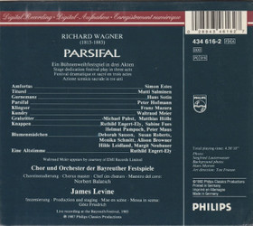 Richard Wagner /James Levine: Parsifal - Bayreuther Festspiele 4CD Box