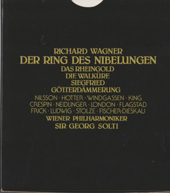 Richard Wagner / Georg Solti: Der Ring Des Nibelungen 15xCD Box (Käyt)