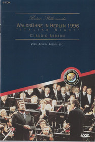 Claudio Abbado: Waldbühne In Berlin 1996 - Italian Night DVD (Käyt)