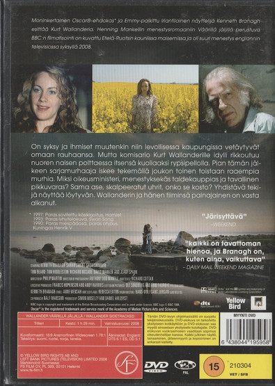 Wallander: Väärillä jäljillä DVD (Käyt)