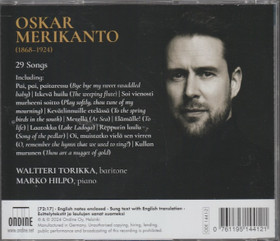 Waltteri Torikka & Marko Hilpo: Songs by Oskar Merikanto CD (Käyt)