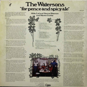 Watersons: For Pence And Spicy Ale LP (Käyt)