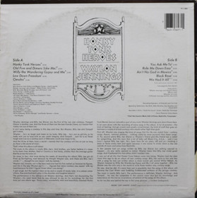 Waylon Jennings: Honky Tonk Heroes LP (Käyt)