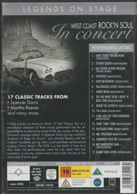 West Coast Rock'n Soul DVD (Käyt)