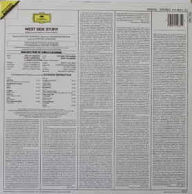 Leonard Bernstein: West Side Story (Highlights) LP (Käyt)