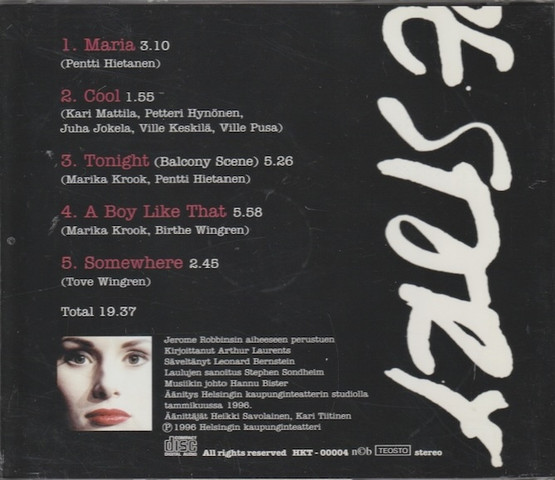 Helsingin Kaupunginteatteri: West Side Story CD (Käyt)