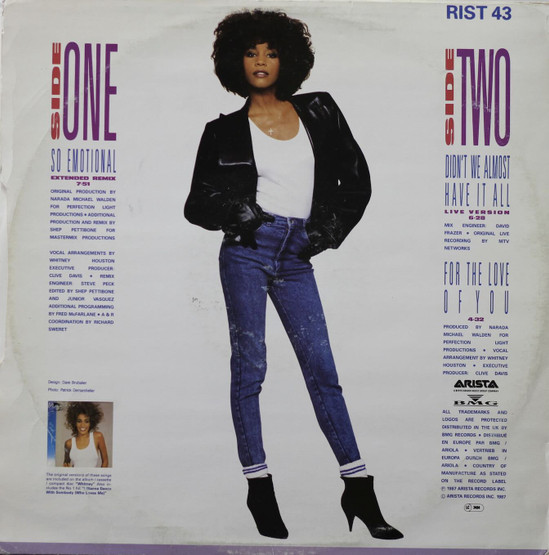 Whitney Houston: So Emotional (Extended Remix) 12