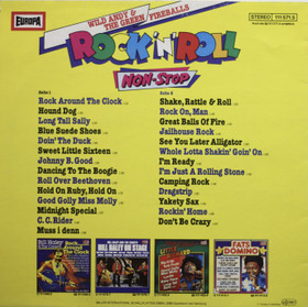 Wild Andy & The Green Fireballs: Rock'N'Roll Non-Stop LP (Käyt)