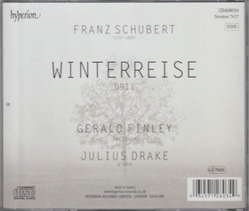 Schubert / Gerald Finley / Julius Drake: Winterreise CD (Käyt)