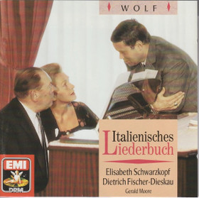 Wolf / Schwarzkopf / Fischer-Dieskau: Italienisches Liederbuch CD Käyt