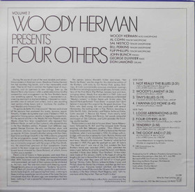 Woody Herman: Presents Four Others Vol 2. LP (Käyt)