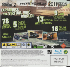 WRC 2. PS3 (Käyt. Promo)
