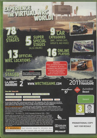 WRC 2. XB360 (Käyt. Promo)