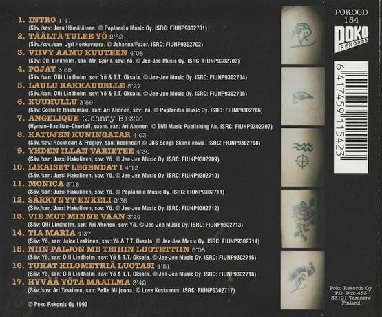 Yö: Täältä tulee yö ...Live CD (Käyt)
