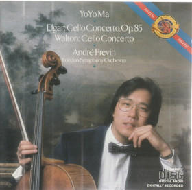 Yo-Yo Ma / Elgar / Walton / André Previn: Cello Concert CD (Käyt)