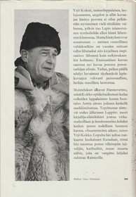 Yrjö Kokko: Poro - muistelus K3- (Käyt)