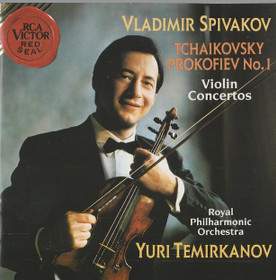 Tchaikovsky / Prokofiev / Spivakov / Temirkanov: Violin Concertos CD