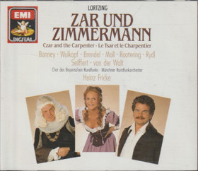 Lortzing / Bonney / Wulkopf / Fricke: Zar Und Zimmermann 2CD (Käyt)