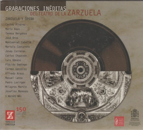 Grabaciones Ineditas del Teatro de la Zarzuela 4CD (Käyt)
