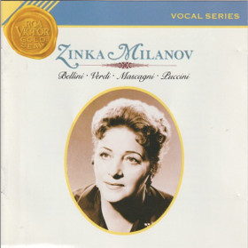 Zinka Milanov: Bellini / Verdi / Mascagni / Puccini CD (Käyt)