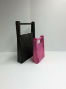 2 setti, musta/roosa