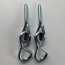 Kiinnityskoukut terassikeinulle 2 kpl paketti