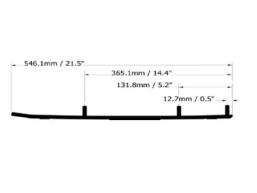 Ohjainraudat Defender Lynx & Ski-Doo 91-03 881-0478